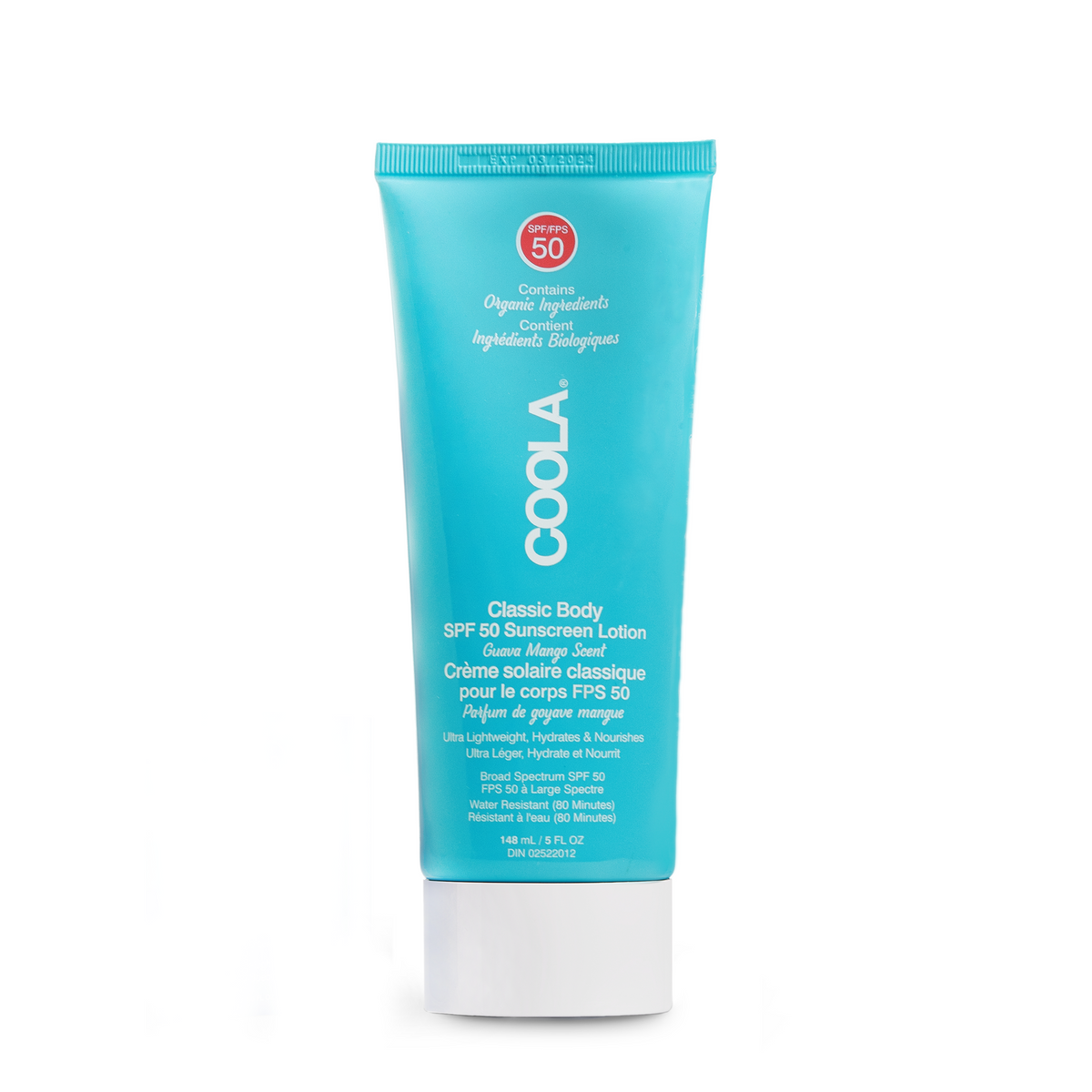 Coola Classic Body SPF 50  Sunscreen Lotion- Guava Mango Scent