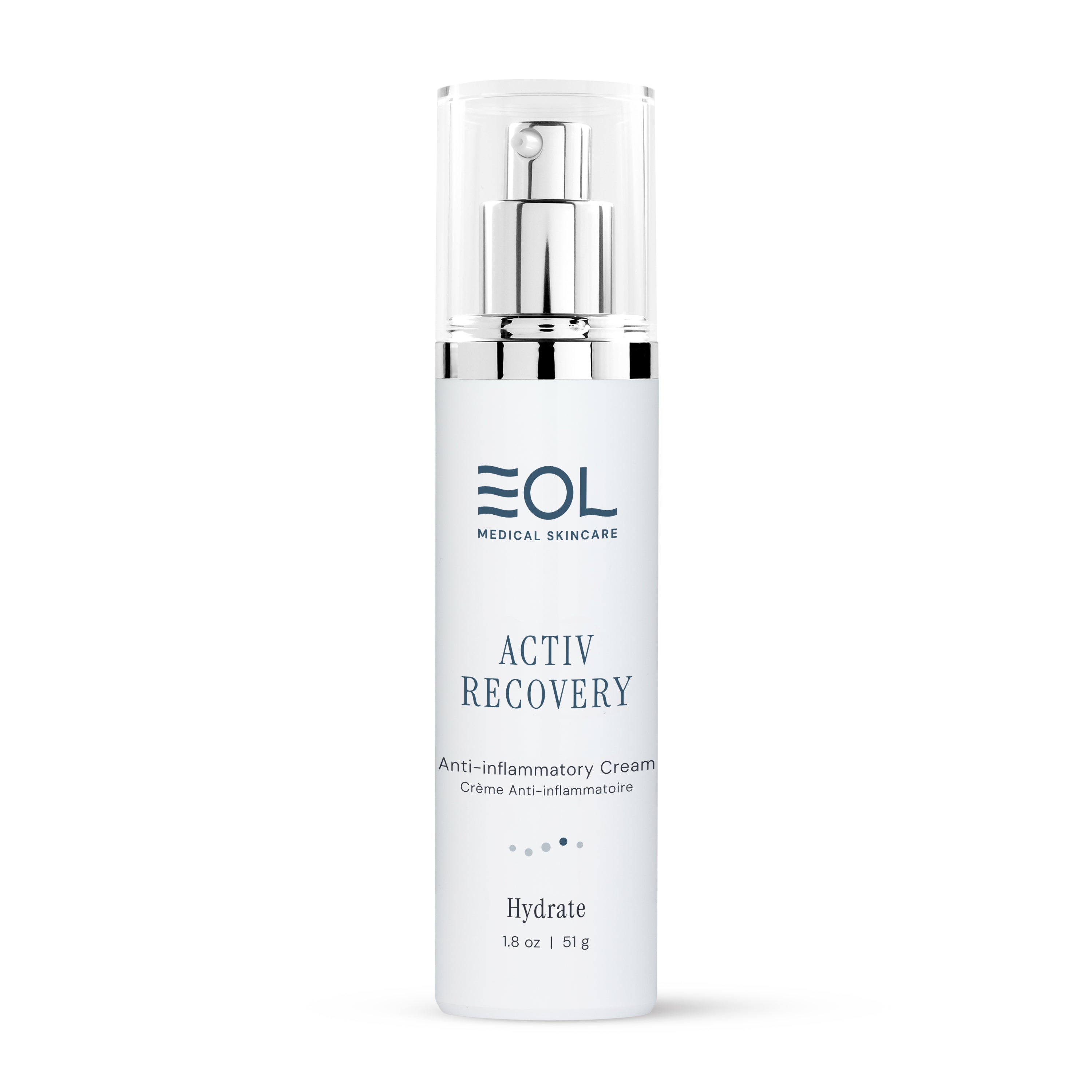 A single green leaf against a white background.