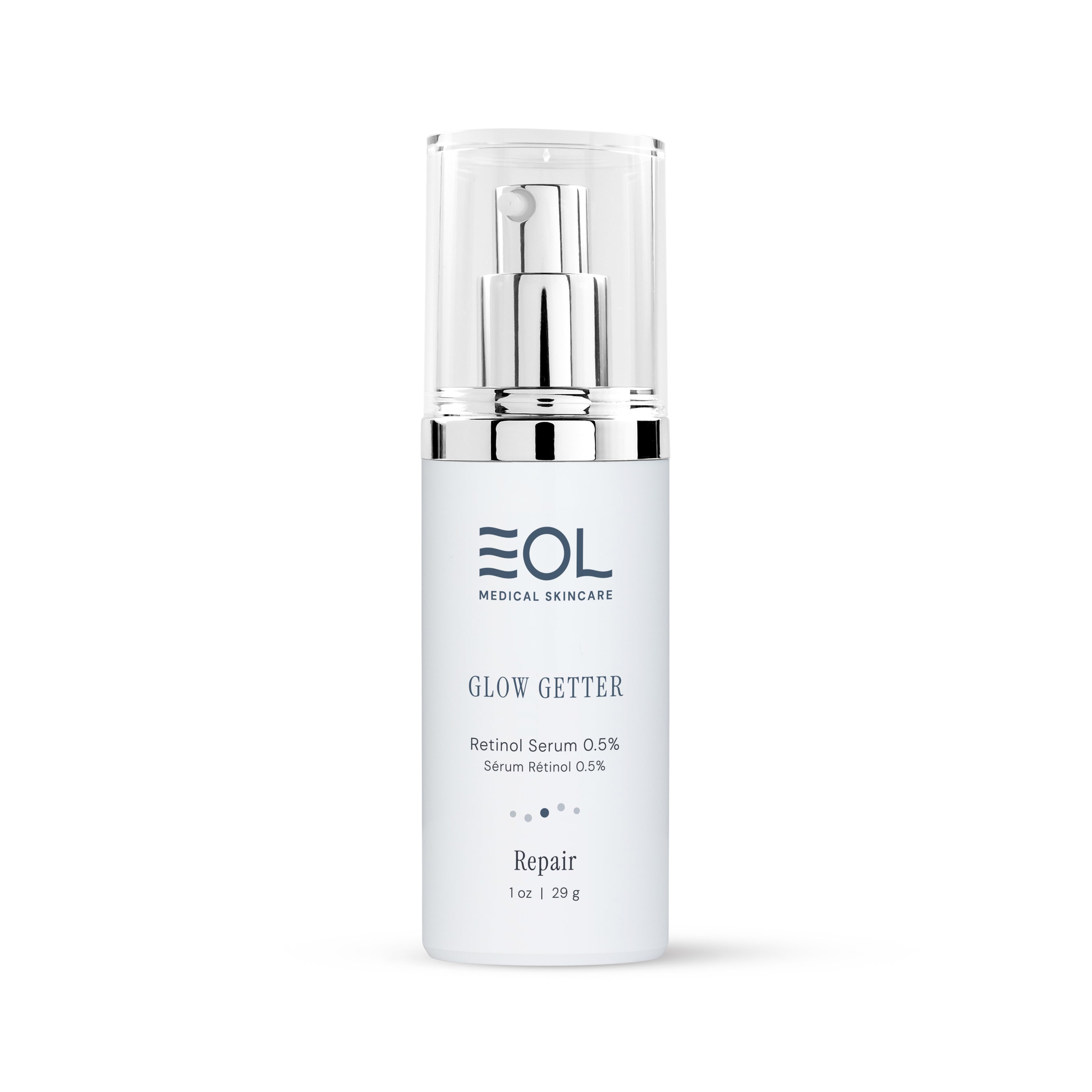 A single green leaf against a white background.