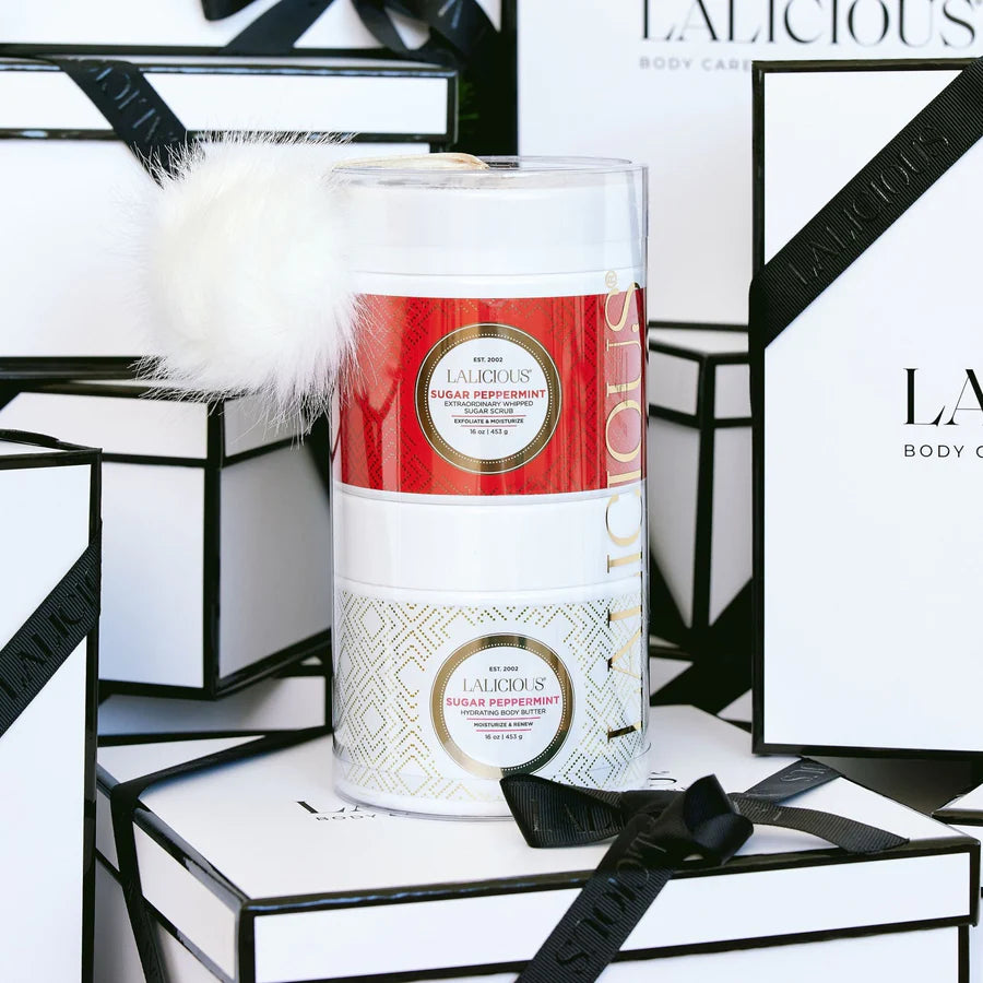 Lalicious Sugar Peppermint Sparkle & Shine Gift Set