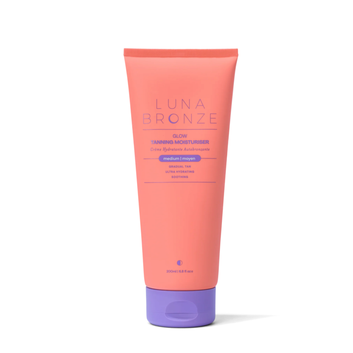 Luna Bronze- Glow Tanning Moisturizer - Medium 200ml